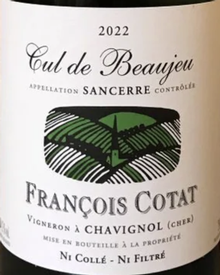 Francois Cotat Sancerre Les Culs de Beaujeu 2022